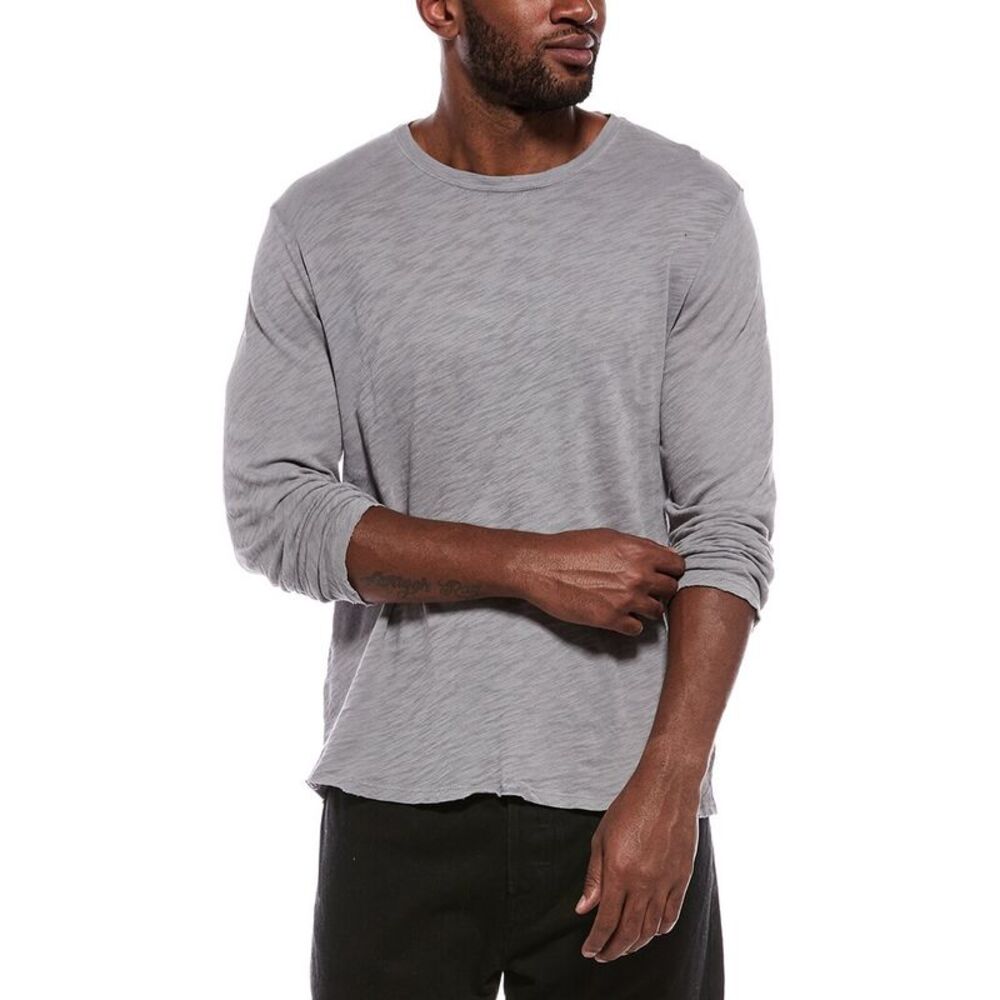 Atm Anthony Thomas Melillo Mens  Slub Jersey T-Shirt, Grey